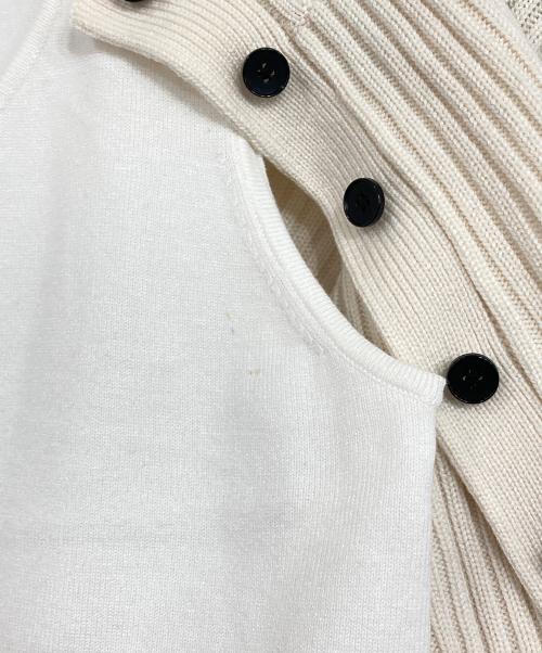 RIM.ARK（リムアーク）RIM.ARK (リムアーク) Tank set knit tops ベージュ サイズ:Fの古着・服飾アイテム