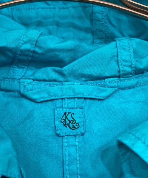 KAPTAIN SUNSHINE（キャプテンサンシャイン）KAPTAIN SUNSHINE (キャプテンサンシャイン) BEAMS PLUS (ビームスプラス) 別注ユーロアノラックジャケット スカイブルー サイズ:40Lの古着・服飾アイテム