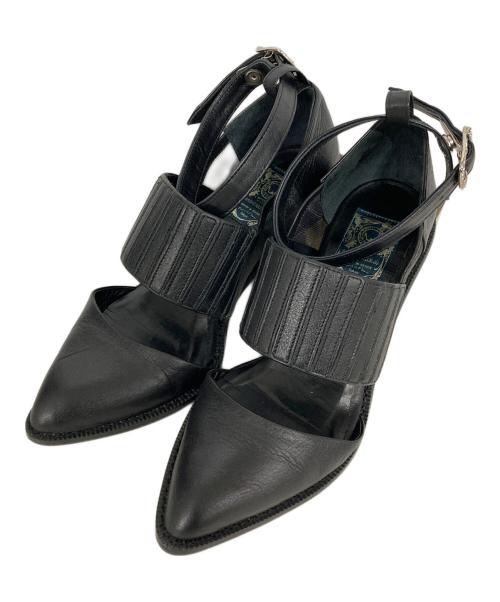 MABATAKI美雨（マバタキミウ）MABATAKI美雨 (マバタキミウ) サンダル ブラック サイズ:36の古着・服飾アイテム