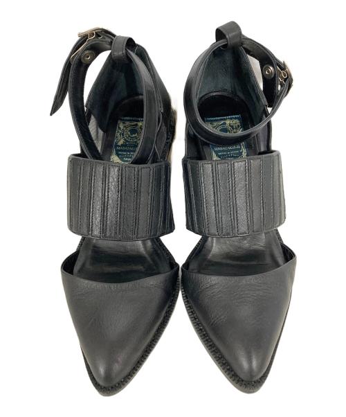 MABATAKI美雨（マバタキミウ）MABATAKI美雨 (マバタキミウ) サンダル ブラック サイズ:36の古着・服飾アイテム