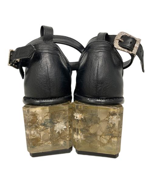 MABATAKI美雨（マバタキミウ）MABATAKI美雨 (マバタキミウ) サンダル ブラック サイズ:36の古着・服飾アイテム