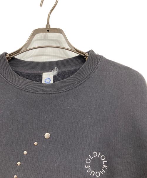 OLD FOLK HOUSE（オールドフォークハウス）OLD FOLK HOUSE (オールドフォークハウス) クルーネックスウェット グレー サイズ:1の古着・服飾アイテム