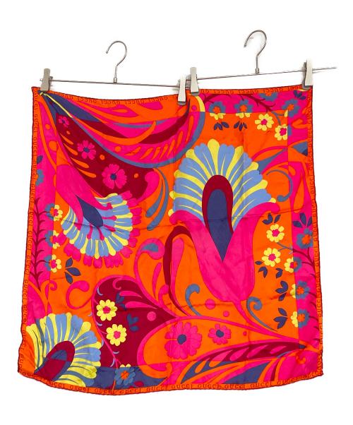 GUCCI（グッチ）GUCCI (グッチ) シルクスカーフ レッドの古着・服飾アイテム