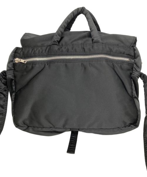 PORTER（ポーター）PORTER (ポーター) タンカー2WAYフラップメッセンジャーバッグ ブラックの古着・服飾アイテム