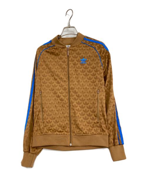 adidas（アディダス）adidas (アディダス) W ADICOLOR 70S SST TRACKTOP ブラウン サイズ:M 未使用品の古着・服飾アイテム