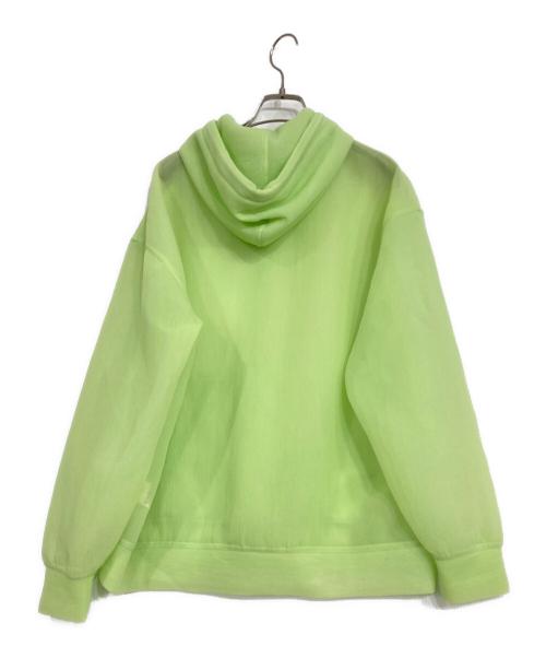 AURALEE（オーラリー）AURALEE (オーラリー) ELASTIC SHEER NYLON P/O PARKA グリーン サイズ:1の古着・服飾アイテム