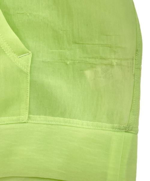 AURALEE（オーラリー）AURALEE (オーラリー) ELASTIC SHEER NYLON P/O PARKA グリーン サイズ:1の古着・服飾アイテム