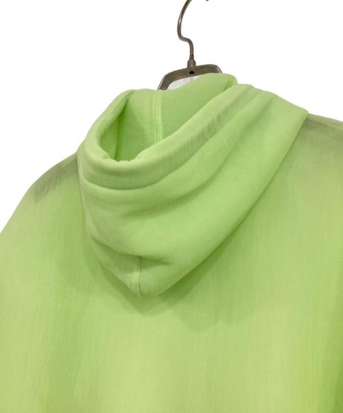 AURALEE（オーラリー）AURALEE (オーラリー) ELASTIC SHEER NYLON P/O PARKA グリーン サイズ:1の古着・服飾アイテム