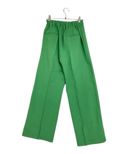 Sea Room lynn（シールームリン）Sea Room Lynn (シールームリン) PIN タックジャージースラックス グリーン サイズ:Mの古着・服飾アイテム