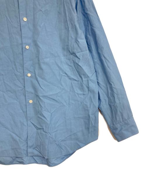 AURALEE（オーラリー）AURALEE (オーラリー) WASHED FINX TWILL SHIRTS ブルーの古着・服飾アイテム