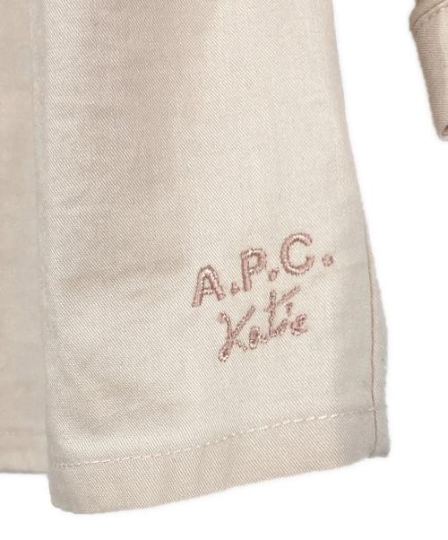 A.P.C.（アーペーセー）A.P.C. (アーペーセー) KATIE (ケイティ) Louisa blouse ベージュ サイズ:34の古着・服飾アイテム