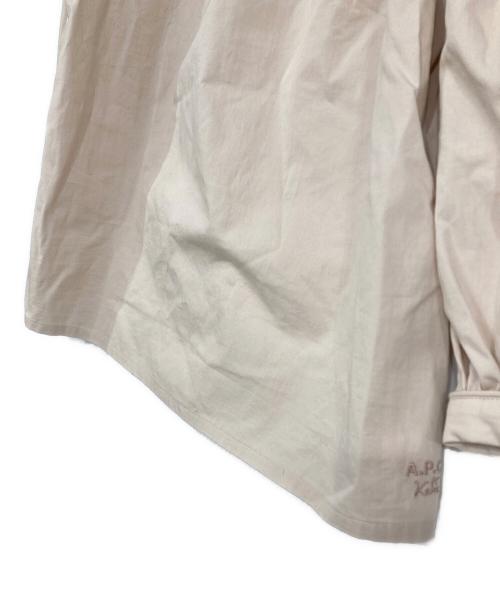 A.P.C.（アーペーセー）A.P.C. (アーペーセー) KATIE (ケイティ) Louisa blouse ベージュ サイズ:34の古着・服飾アイテム