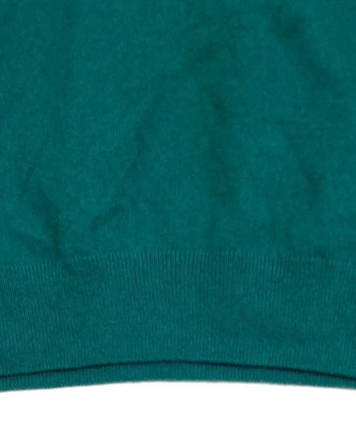 A.P.C.（アーペーセー）A.P.C. (アーペーセー) コットンカシミヤボーダーニット グリーン サイズ:Sの古着・服飾アイテム