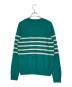 A.P.C. (アーペーセー) コットンカシミヤボーダーニット グリーン サイズ:S：4000円