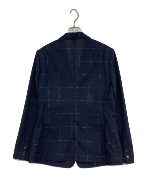 PAUL SMITH（ポールスミス）Paul Smith (ポールスミス) 1Bチェックセットアップ ネイビー サイズ:40の古着・服飾アイテム