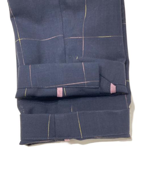 PAUL SMITH（ポールスミス）Paul Smith (ポールスミス) 1Bチェックセットアップ ネイビー サイズ:40の古着・服飾アイテム