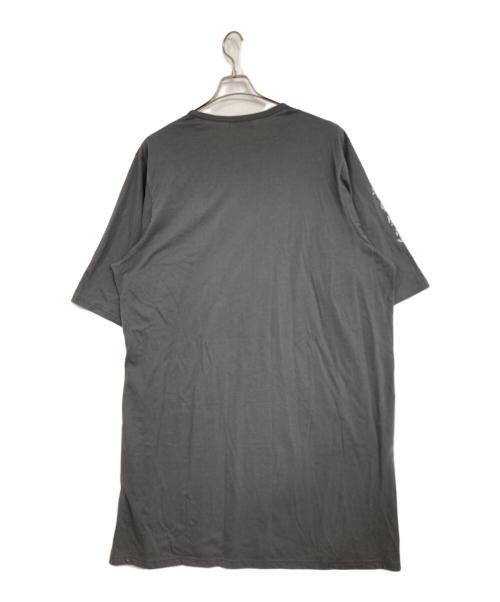 Yohji Yamamoto pour homme（ヨウジヤマモト プールオム）Yohji Yamamoto pour homme (ヨウジヤマモト プールオム) COMBED SINGLE JERSEY HENRY THREE QUARTER SLEEVE グレー サイズ:3の古着・服飾アイテム