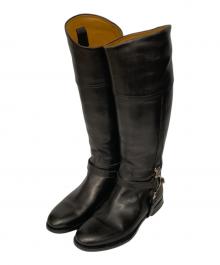 RALPH LAUREN Purple Label（ラルフ ローレン パープル レーベル）の古着「ロングブーツ」｜ブラック