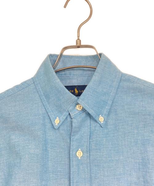 POLO RALPH LAUREN（ポロ・ラルフローレン）POLO RALPH LAUREN (ポロ・ラルフローレン) ボタンダウンシャツ スカイブルー サイズ:XSの古着・服飾アイテム