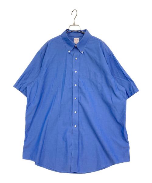 BROOKS BROTHERS（ブルックスブラザーズ）BROOKS BROTHERS (ブルックスブラザーズ) 半袖シャツ ネイビー サイズ:SZIE 18-35の古着・服飾アイテム