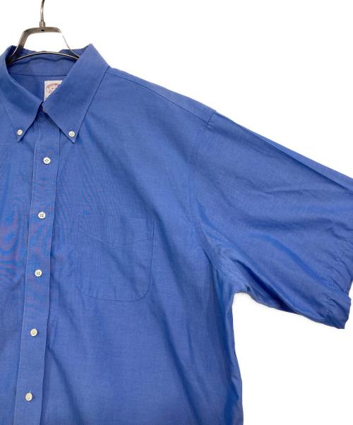 BROOKS BROTHERS（ブルックスブラザーズ）BROOKS BROTHERS (ブルックスブラザーズ) 半袖シャツ ネイビー サイズ:SZIE 18-35の古着・服飾アイテム