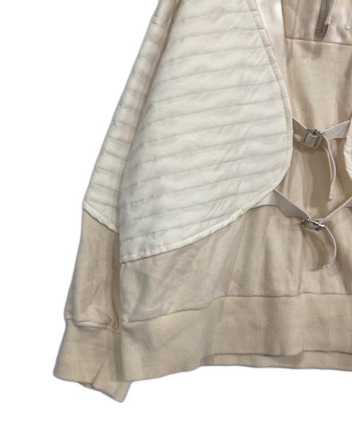 muller of yoshiokubo（ミュラーオブヨシオクボ）muller of yoshiokubo (ミュラーオブヨシオクボ) Stripe jaquard parker ベージュ サイズ:38の古着・服飾アイテム