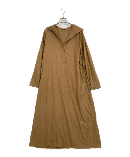 BASERANGE（ベースレンジ）BASERANGE (ベースレンジ) VESTER DRESS：ワンピース ブラウン サイズ:XSの古着・服飾アイテム
