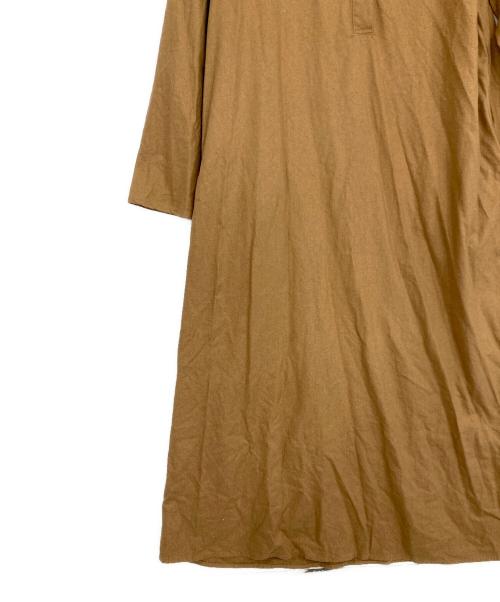 BASERANGE（ベースレンジ）BASERANGE (ベースレンジ) VESTER DRESS：ワンピース ブラウン サイズ:XSの古着・服飾アイテム