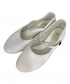 CROWNクラウン）の古着「ストラップジャズシューズ」｜ホワイト