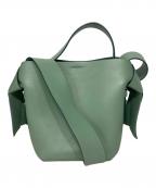 Acne studiosアクネ ストゥディオス）の古着「ムスビ マイクロミニ 2WAY ショルダー」｜グリーン