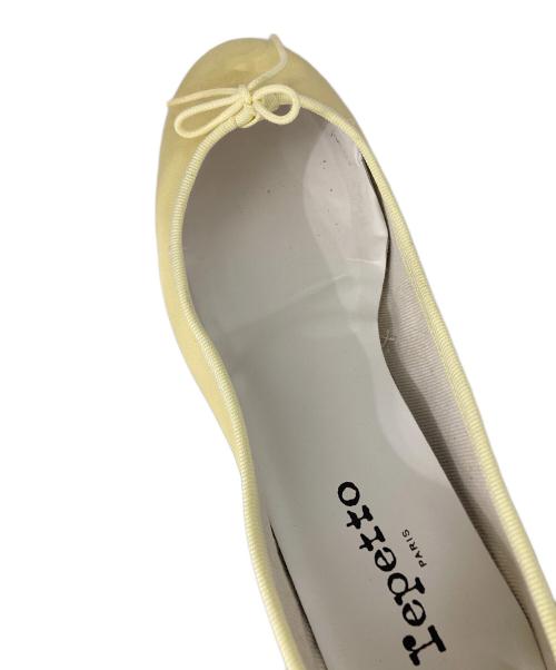repetto（レペット）repetto (レペット) チャンキーヒールパンプス イエロー サイズ:38 1/2の古着・服飾アイテム
