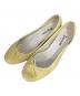repetto（レペット）の古着「チャンキーヒールパンプス」｜イエロー