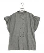 A.P.C.アーペーセー）の古着「半袖ブラウス」｜グレー