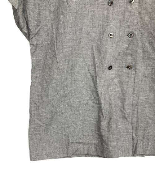 A.P.C.（アーペーセー）A.P.C. (アーペーセー) 半袖ブラウス グレー サイズ:36の古着・服飾アイテム