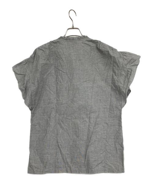 A.P.C.（アーペーセー）A.P.C. (アーペーセー) 半袖ブラウス グレー サイズ:36の古着・服飾アイテム