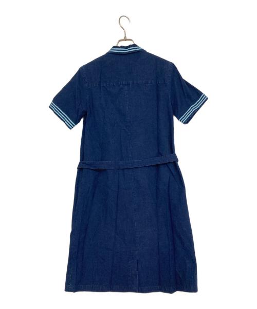 A.P.C.（アーペーセー）A.P.C. (アーペーセー) シャツワンピース ネイビー サイズ:36の古着・服飾アイテム