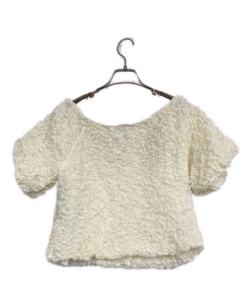 emmi atelier（エミアトリエ）emmi atelier (エミアトリエ) ワッシャーオフショルブラウス ベージュ サイズ:ONE SIZEの古着・服飾アイテム