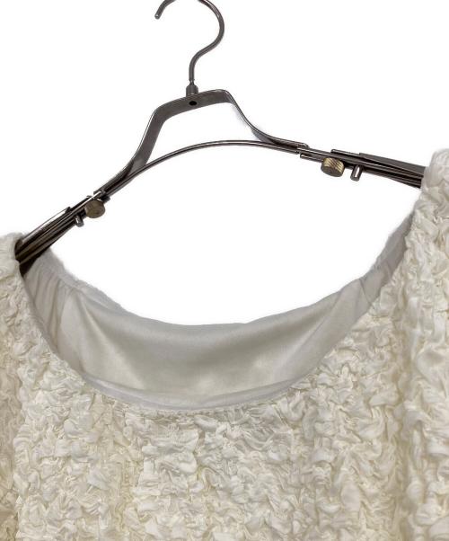 emmi atelier（エミアトリエ）emmi atelier (エミアトリエ) ワッシャーオフショルブラウス ベージュ サイズ:ONE SIZEの古着・服飾アイテム