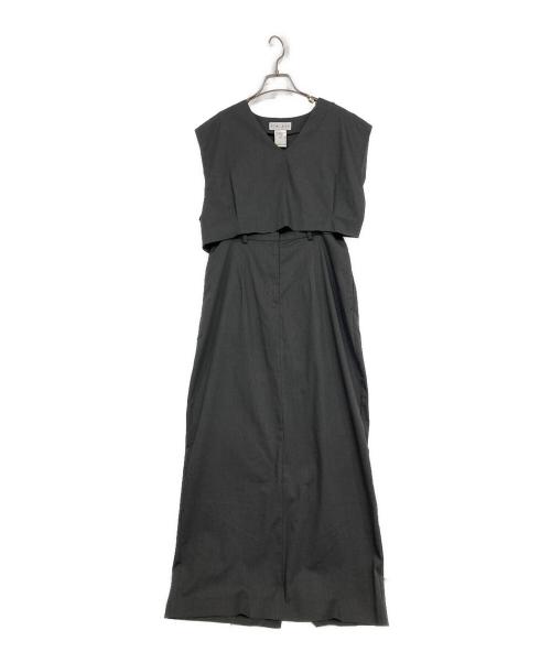 RIM.ARK（リムアーク）RIM.ARK (リムアーク) V-neck tops and SK arrange set グレー サイズ:36の古着・服飾アイテム