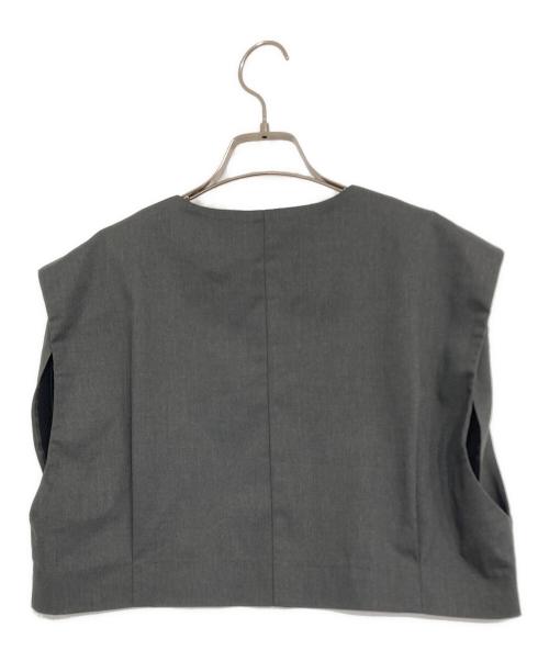 RIM.ARK（リムアーク）RIM.ARK (リムアーク) V-neck tops and SK arrange set グレー サイズ:36の古着・服飾アイテム
