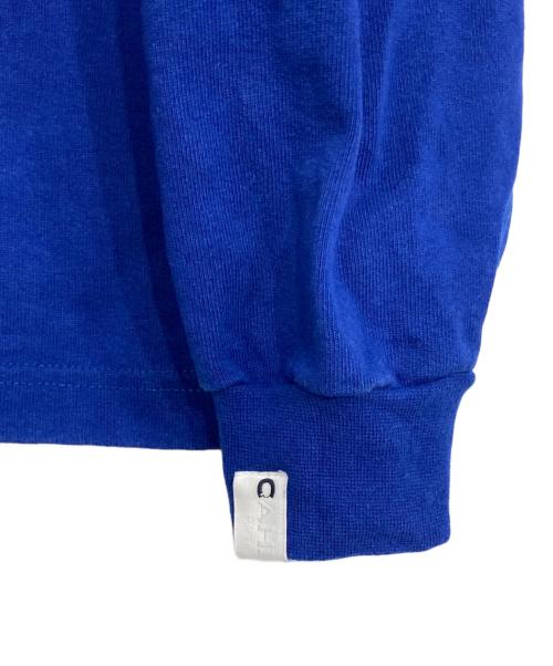 CAHLUMN（カウラム）CAHLUMN (カウラム) ロングスリーブカットソー ブルー サイズ:Mの古着・服飾アイテム