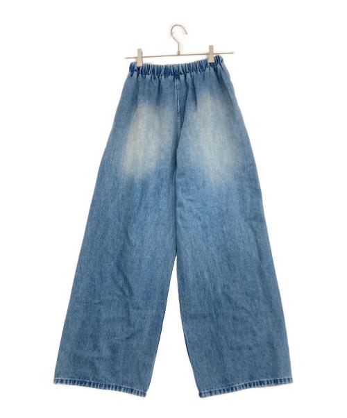 FREAK'S STORE（フリークスストア）FREAK'S STORE (フリークストア) ウォッシュ加工 イージーデニムパンツ ブルー サイズ:Mの古着・服飾アイテム