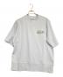 LACOSTE（ラコステ）の古着「オーバーサイズクロックエンブレムスウェットTシャツ」｜スカイブルー
