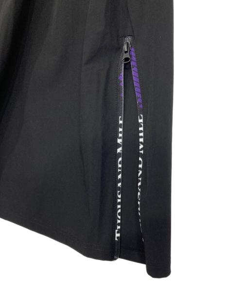 Thousand Mile（サウザンドマイル）Thousand Mile (サウザンドマイル) アジャスターナイロンスカート ブラック サイズ:Fの古着・服飾アイテム