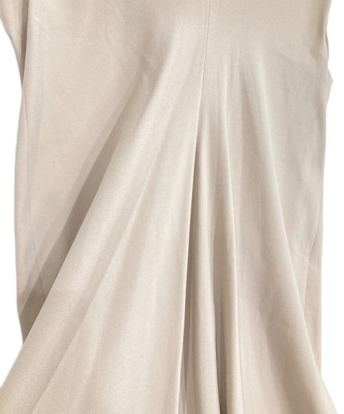 BEIGE（ベイジ）BEIGE (ベイジ) ノースリーブワンピース ベージュ サイズ:6の古着・服飾アイテム
