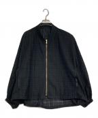 ROPEロペ）の古着「キカレースオーバーブルゾン」｜ブラック