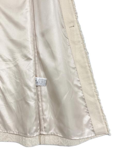 ROPE（ロペ）ROPE (ロペ) 【GIOLICA】コットンツイードロングジレ ベージュ サイズ:Fの古着・服飾アイテム