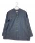 PRASTHANA（プラスターナ）の古着「バンドカラーシャツ」｜インディゴ