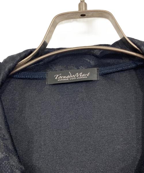 TORNADO MART（トルネードマート）TORNADO MART (トルネードマート) ジップレイヤードロングパーカー ネイビー サイズ:Lの古着・服飾アイテム