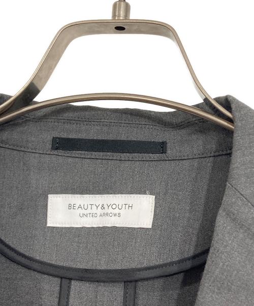 BEAUTY&YOUTH（ビューティーアンドユース）BEAUTY&YOUTH (ビューティーアンドユース) ストレッチ TR 2B ジャケット グレー サイズ:Lの古着・服飾アイテム